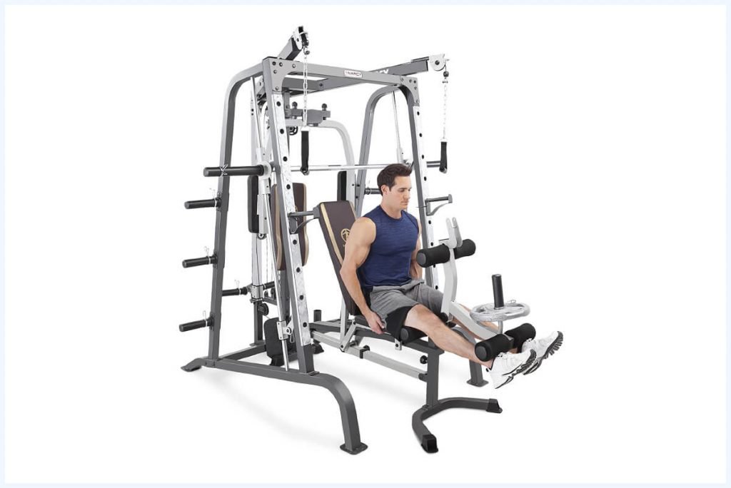 marcy home gym weight & size
