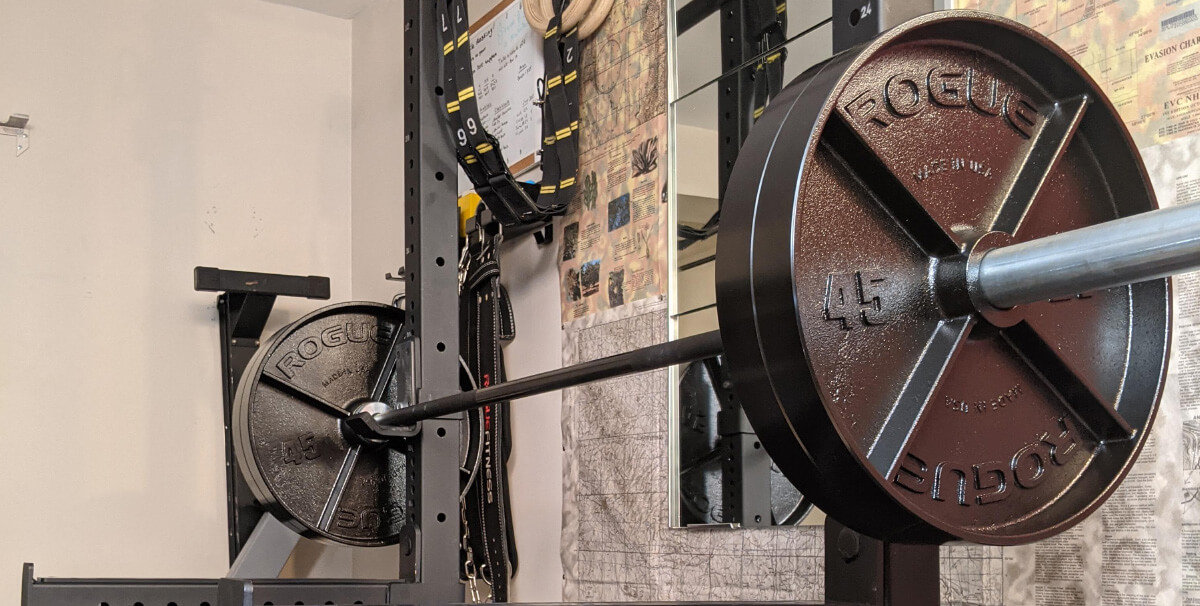 how to keep weights from rusting in garage