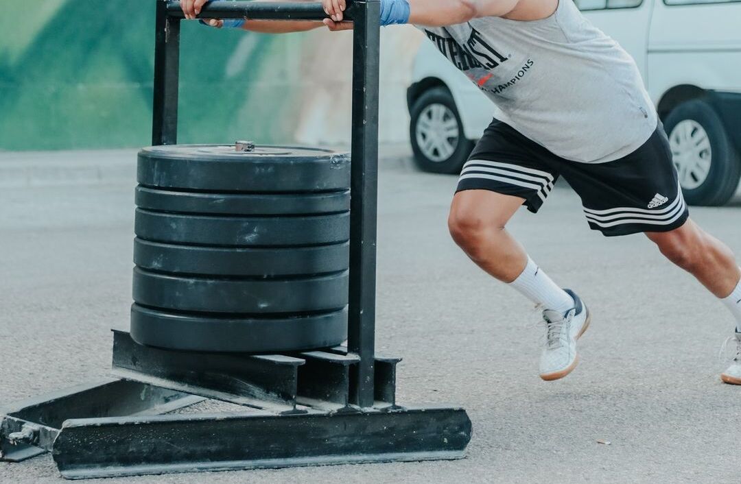 Using a weighted sled