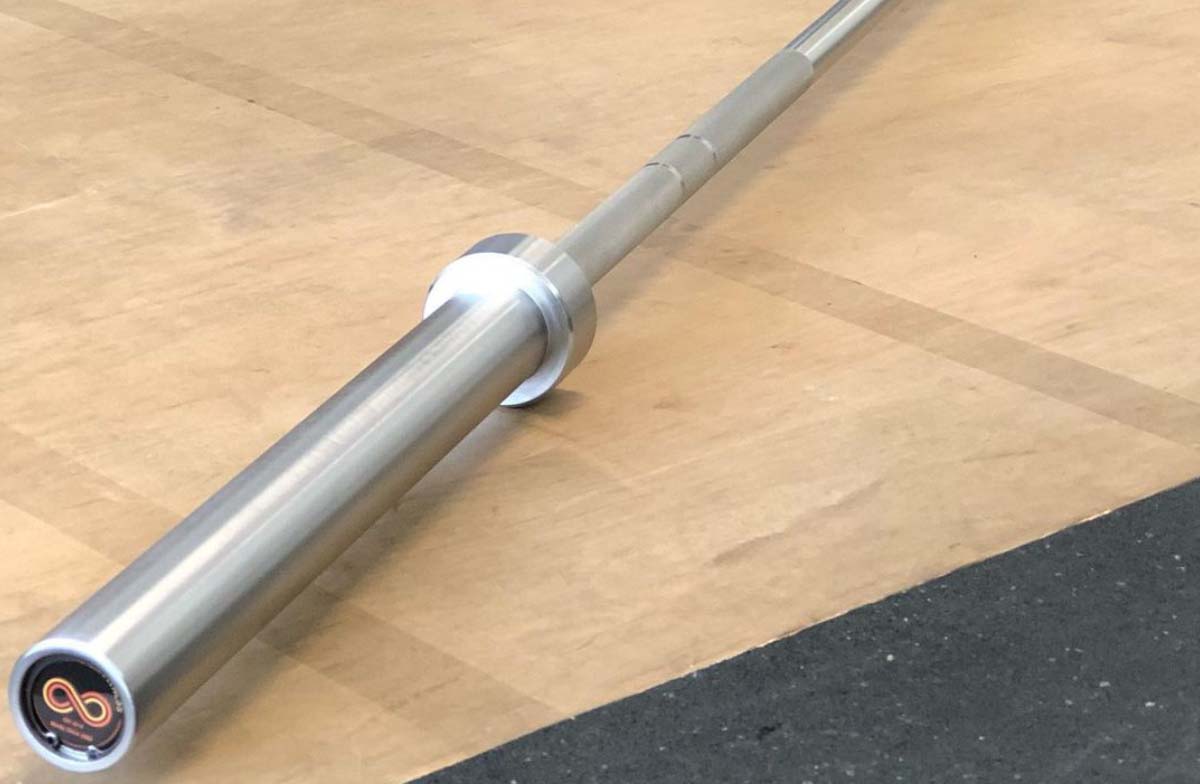 How much weight can a 1" standard barbell hold