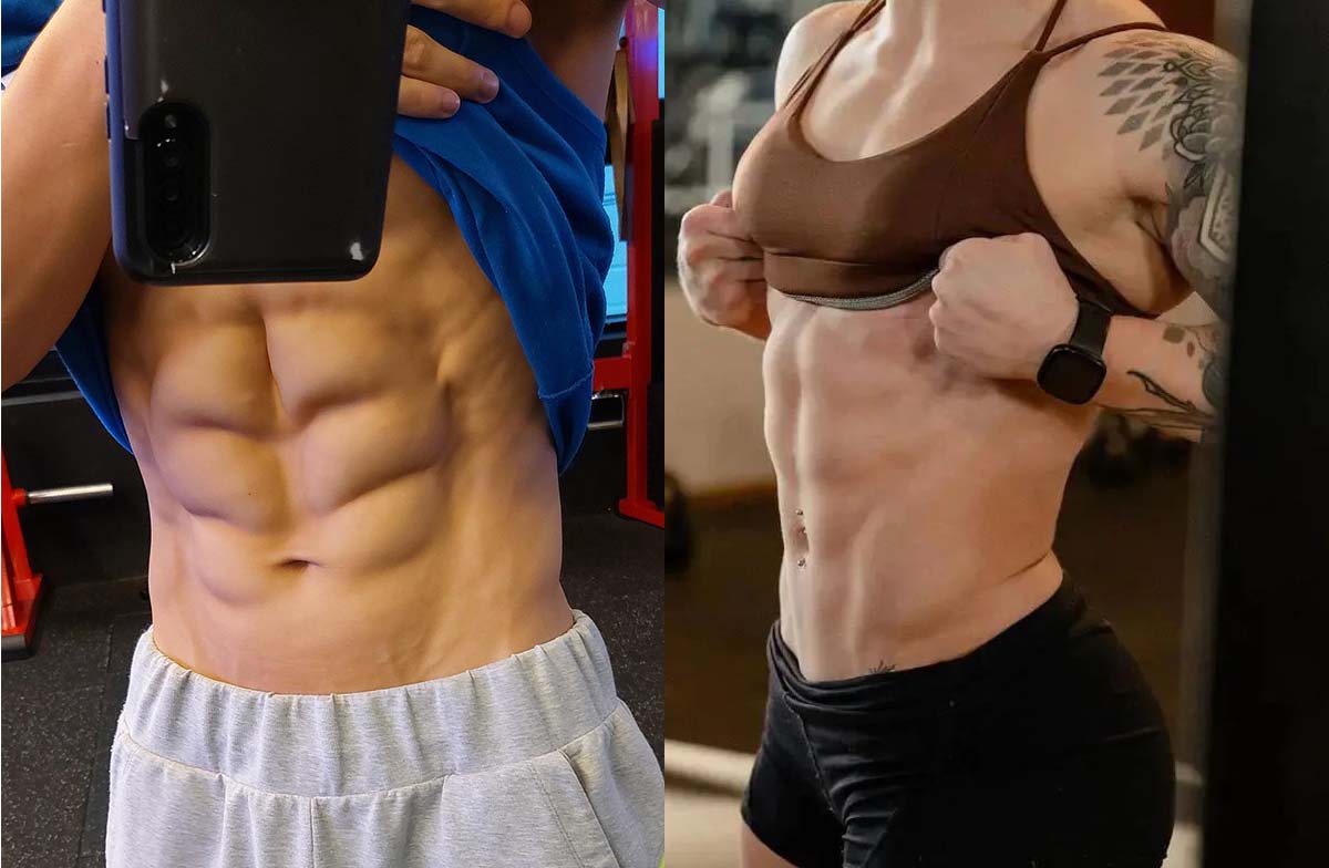 Factors Affecting Visible Abs Without Flexing