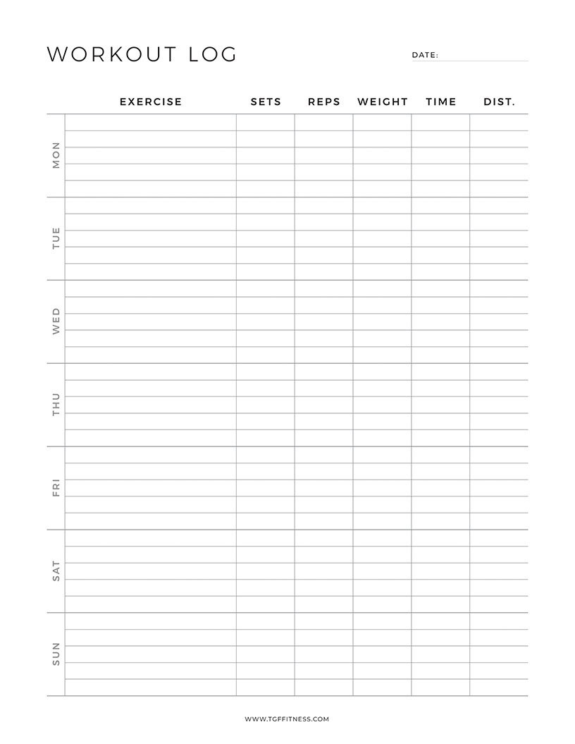 Workout Log