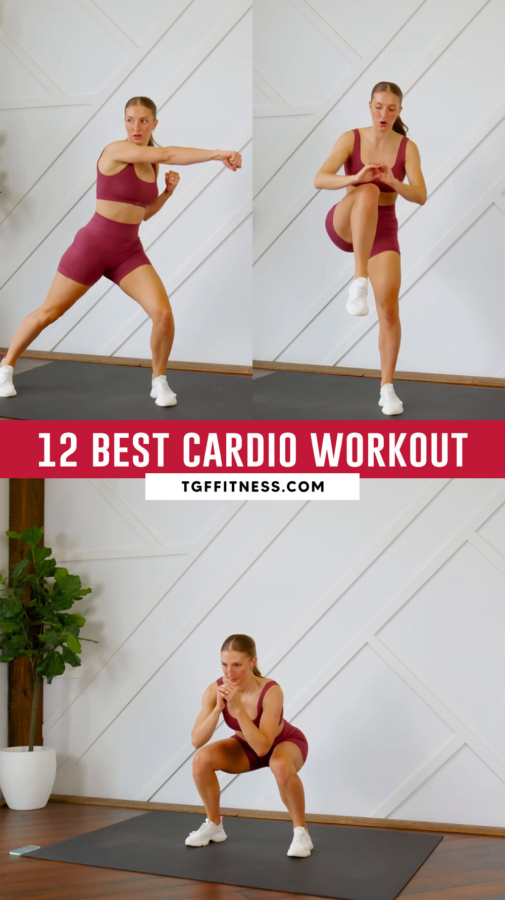 Easy 15-Minute CARDIO AND ABS WORKOUT At Home For Beginners (No Equipment)