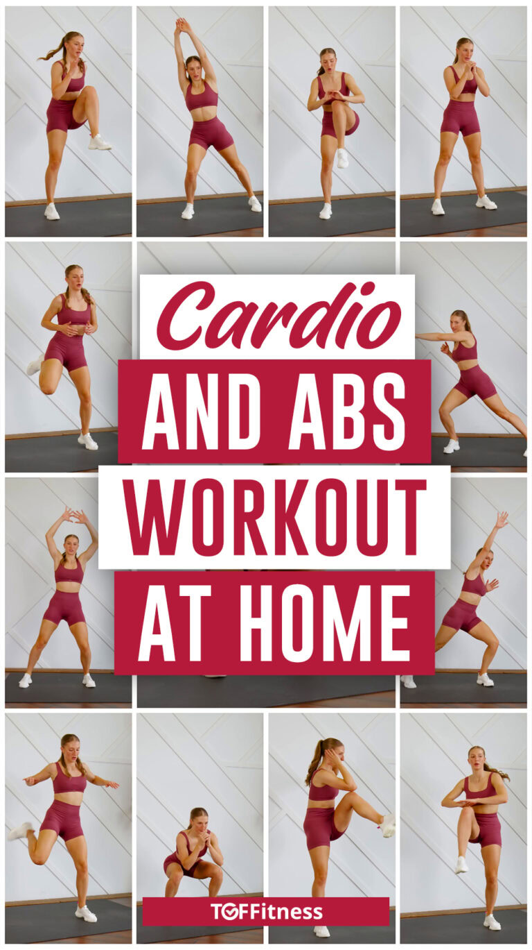 Easy 15-Minute CARDIO AND ABS WORKOUT At Home For Beginners (No Equipment)