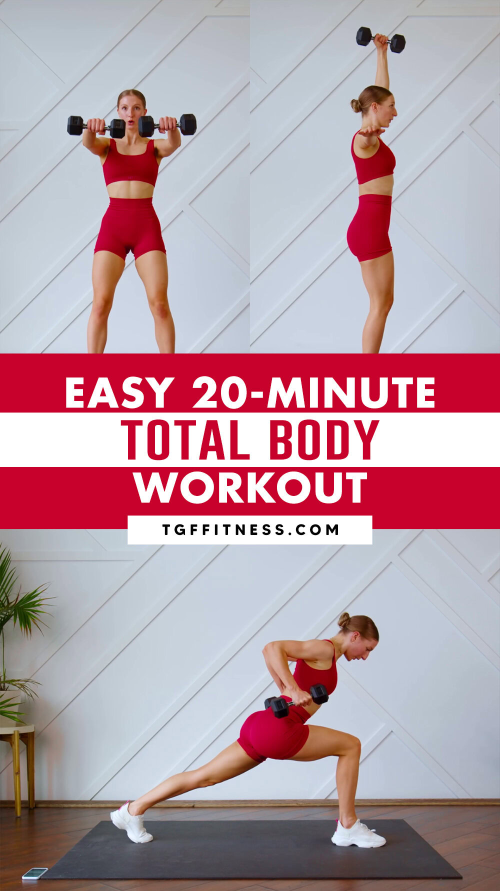 Ultimate Body Routine Truly 14 TOTAL BODY WORKOUT At Home: Quick 20-Minute Routine