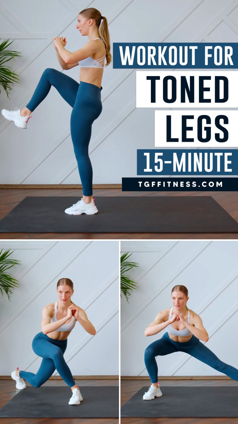 Simple Leg Workout Routine 10 Easy LEG WORKOUTS FOR WOMEN At Home (15-Minute Workout)